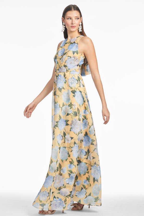 Sachin & Babi KATE GOWN - SUN AND SEA PEONIES - FINAL SALE
