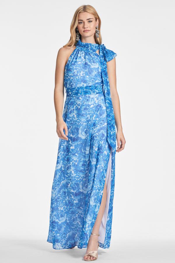 Sachin & Babi Kayla Gown - Mediterranean Blooms - Final Sale