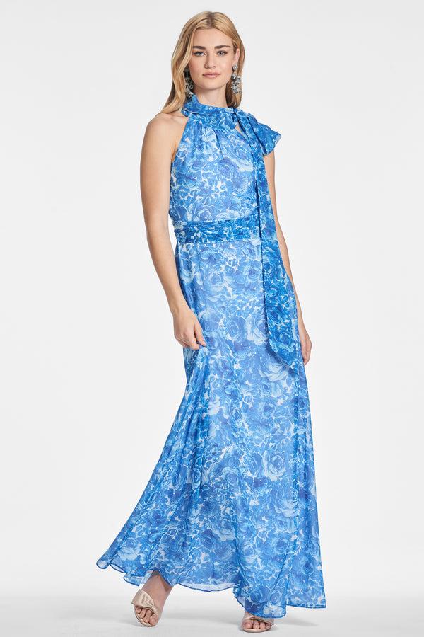 sachin & babi Kayla Gown - Mediterranean Blooms - Final Sale