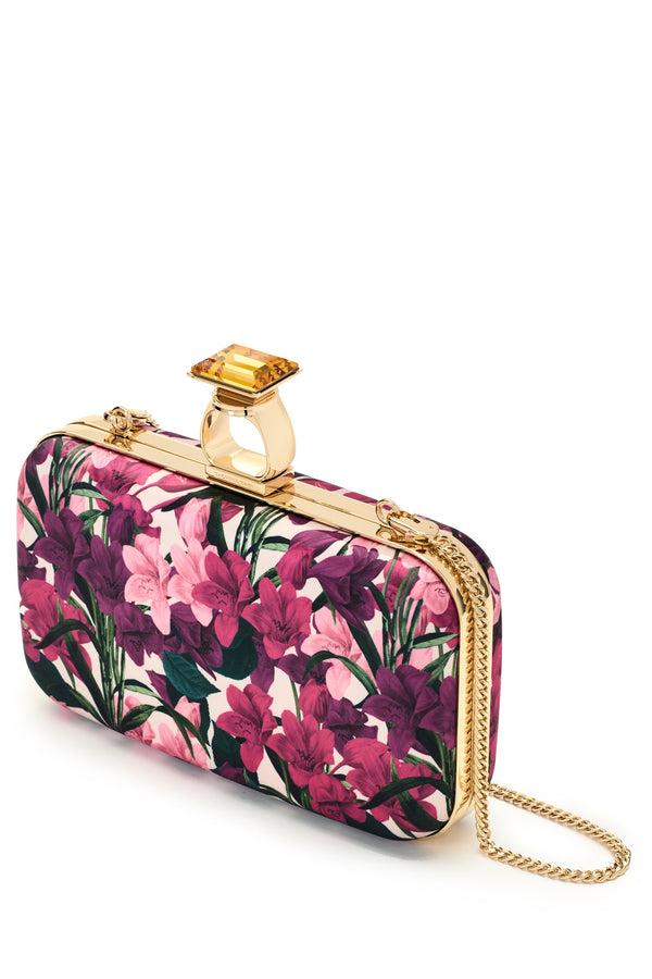 Sachin & Babi ON THE ROCKS CLUTCH - CASA BLANCA LILLIES