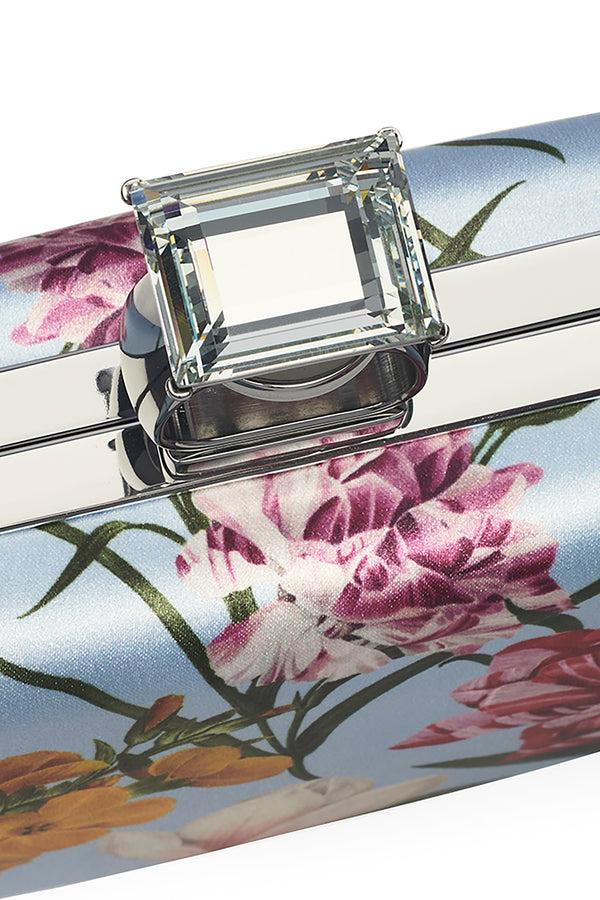 Sachin & Babi ON THE ROCKS CLUTCH - GLACIAL BLUE BLOSSOMS