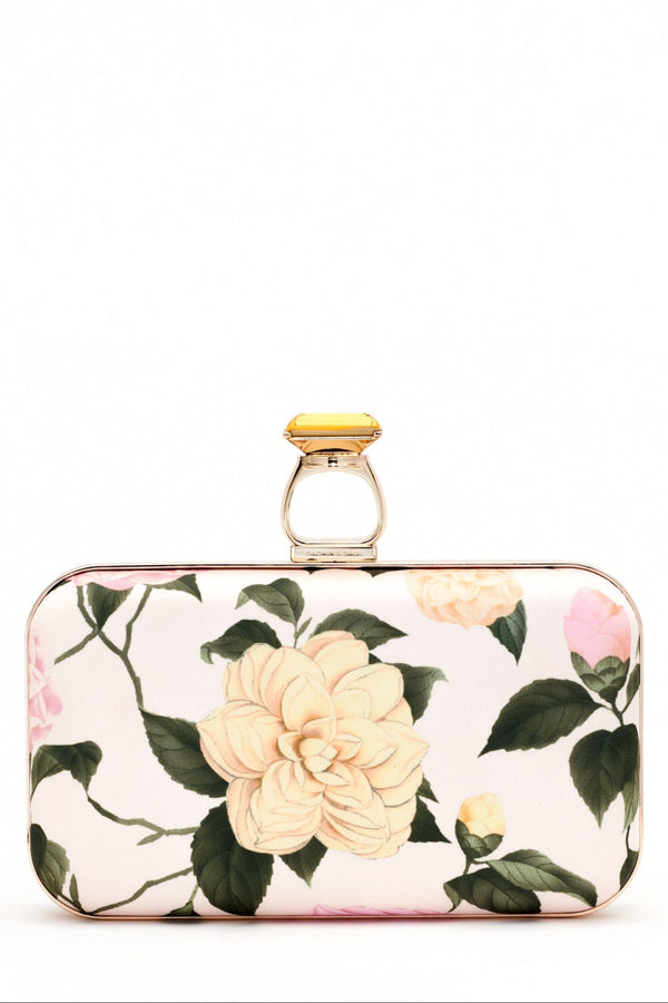 sachin & babi On the Rocks Clutch - Pink Lemonade Bouquet