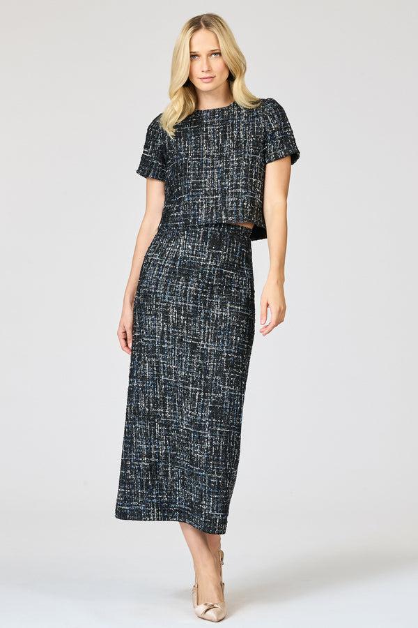 Sachin & Babi ADORA SKIRT - OBSIDIAN FROST