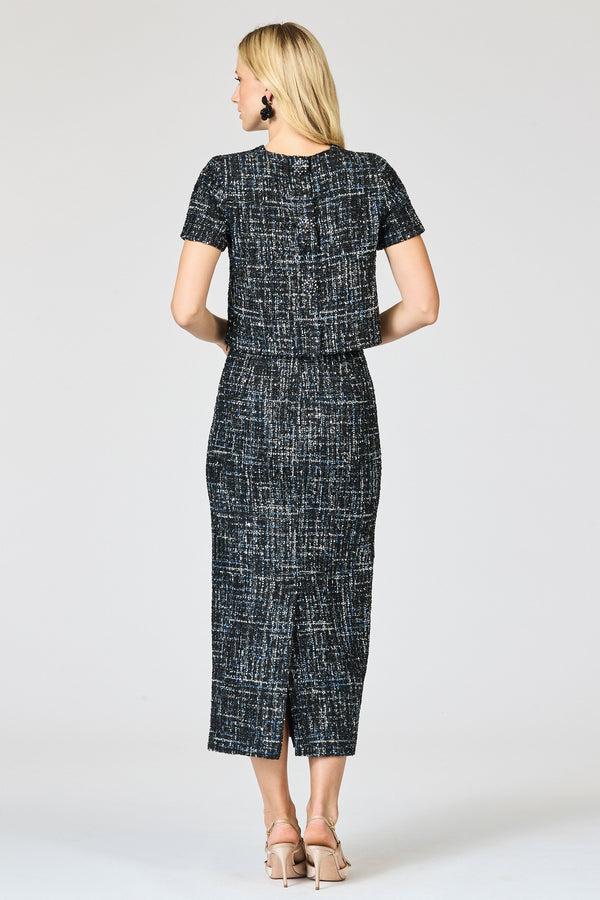 Sachin & Babi ADORA SKIRT - OBSIDIAN FROST