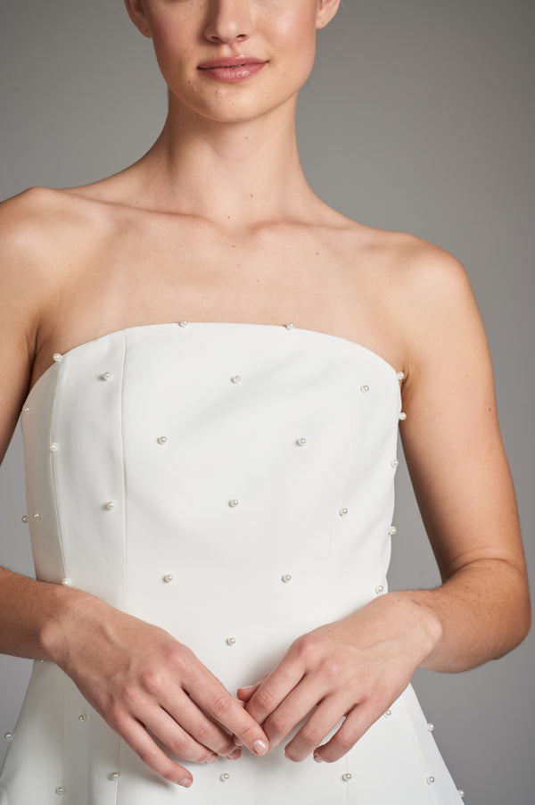 Sachin & Babi Alanna Dress - Ivory/Pearls