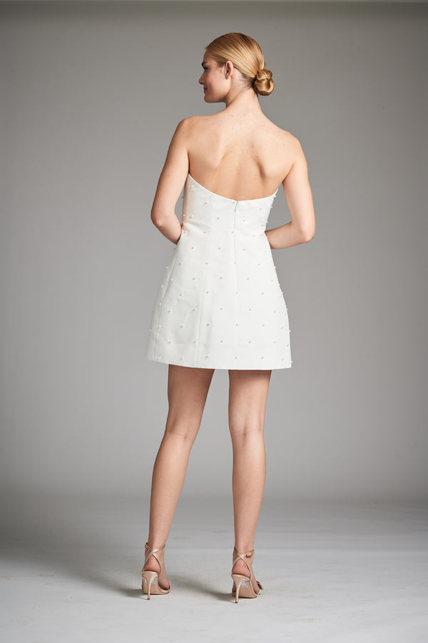 Sachin & Babi Alanna Dress - Ivory/Pearls