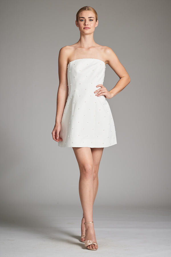 sachin & babi Alanna Dress - Ivory/Pearls