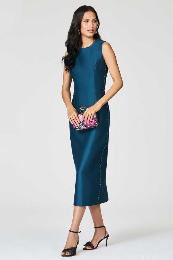 sachin & babi ALBA DRESS - BOTTLE GREEN