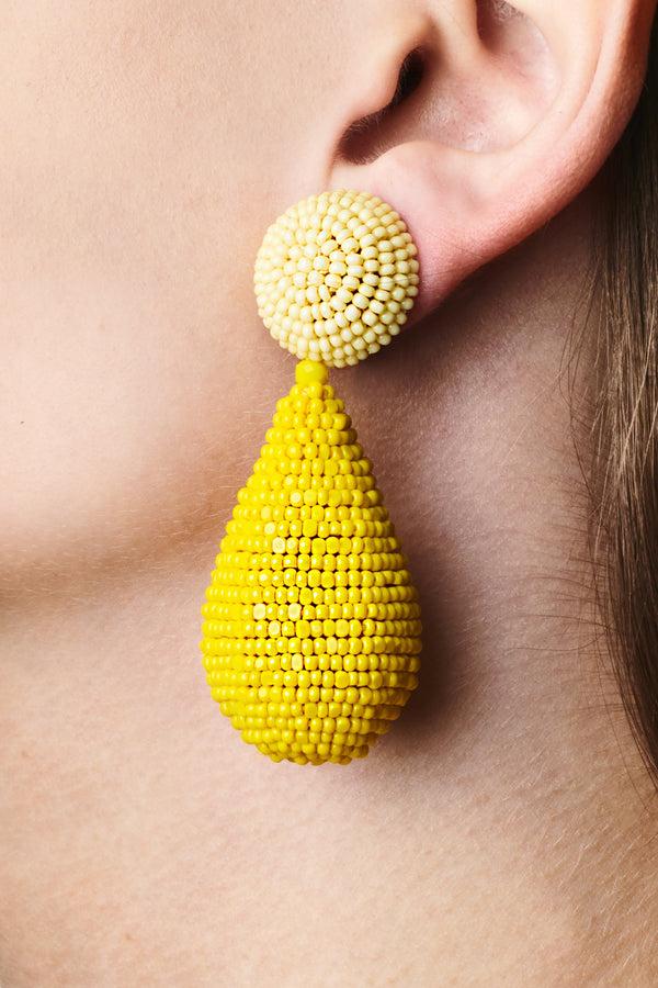 sachin & babi ALENA EARRINGS - CANARY