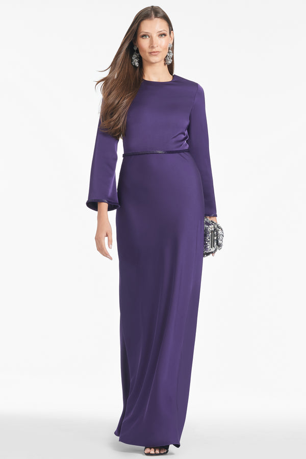 sachin & babi Alex Gown - Amethyst - Final Sale