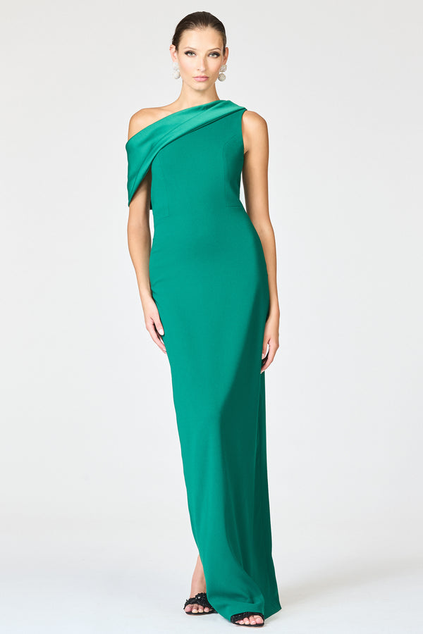 Sachin & Babi ANGELINA GOWN - EMERALD