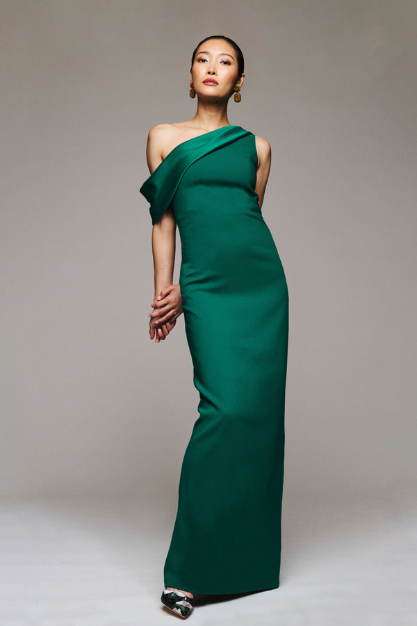 sachin & babi ANGELINA GOWN - EMERALD