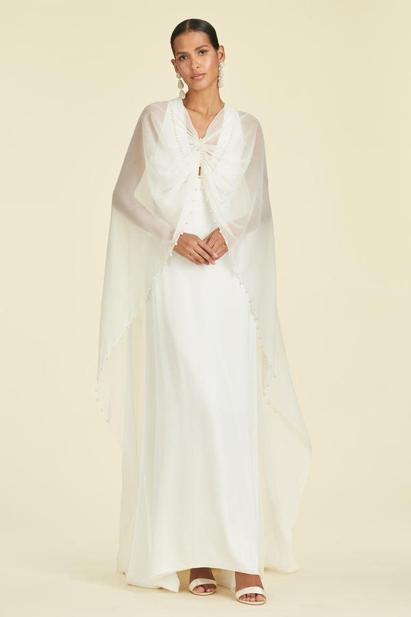 Sachin & Babi Arabella Cape - Off White