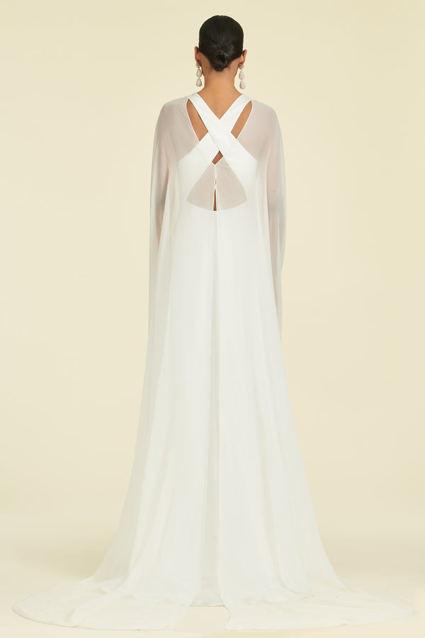 Sachin & Babi Arabella Cape - Off White