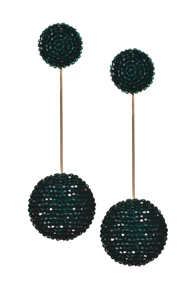 Sachin & Babi ARIA EARRINGS - EMERALD