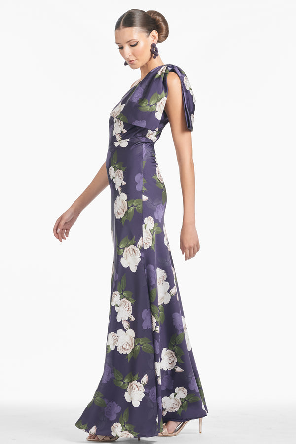 Sachin & Babi Aubrey Gown - Twilight Blooms - Final Sale