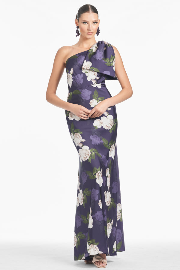sachin & babi Aubrey Gown - Twilight Blooms - Final Sale