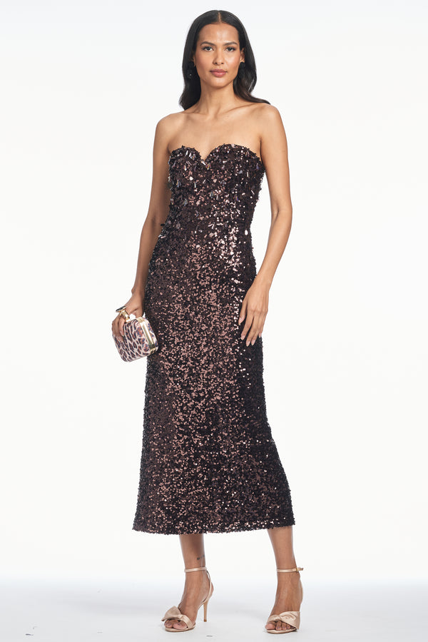 Sachin & Babi Babe Dress - Plum