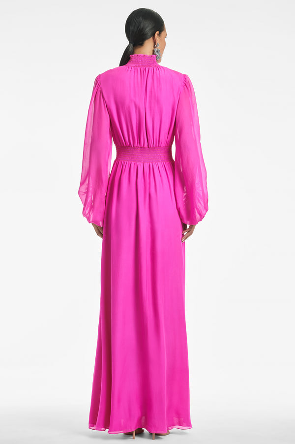 Sachin & Babi Beatrix Gown - Fuchsia