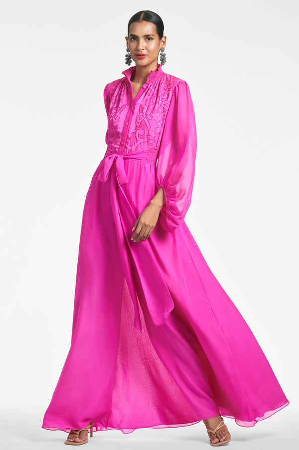 sachin & babi Beatrix Gown - Fuchsia