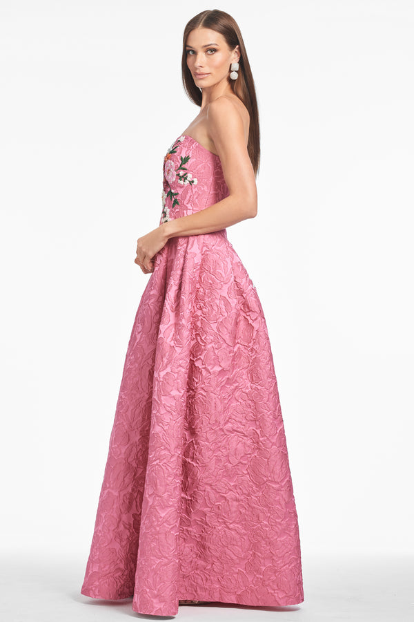 Sachin & Babi BELLE GOWN - PINK SERENADE - FINAL SALE