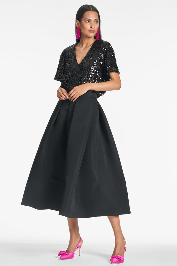 sachin & babi Bette Top - Black