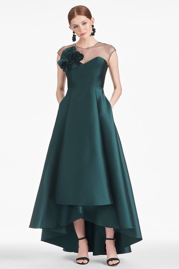 Sachin & Babi Blakely Gown - Forest Green
