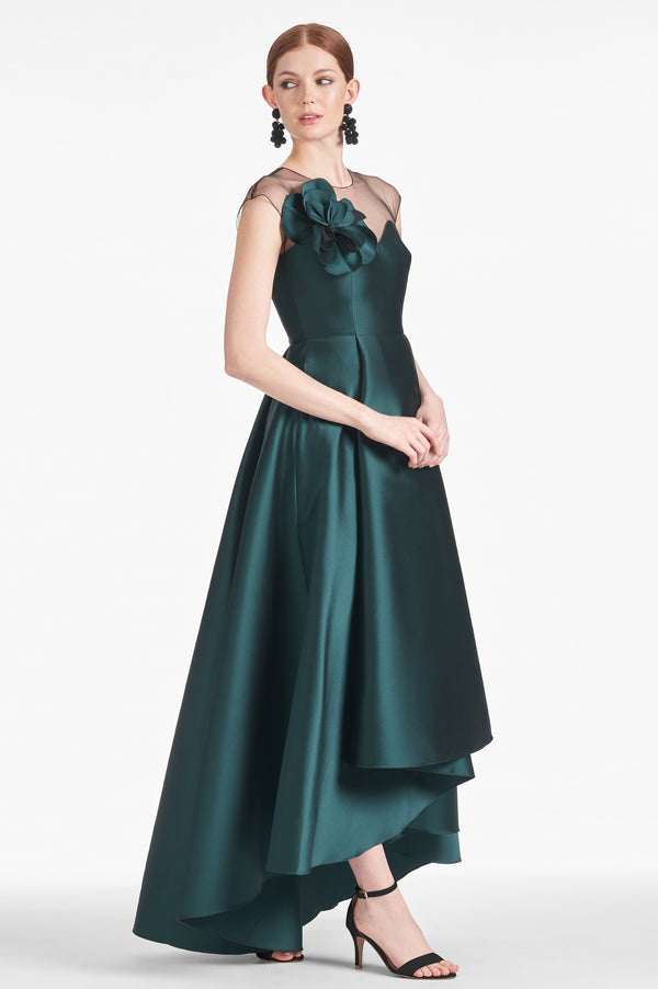 Sachin & Babi Blakely Gown - Forest Green