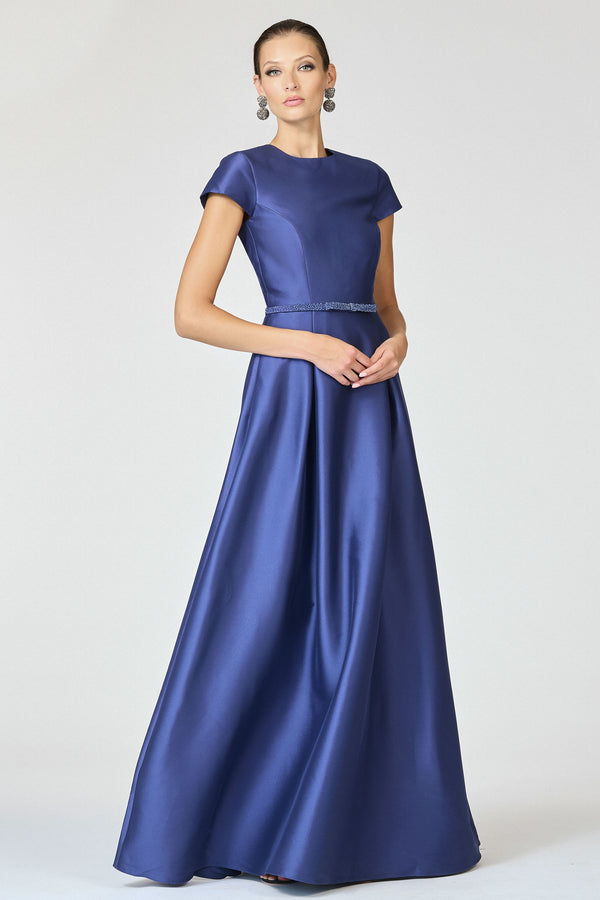sachin & babi BLYTHE GOWN - WASHED INDIGO