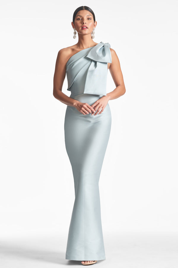 Sachin & Babi Bonnie Gown - Ash Blue