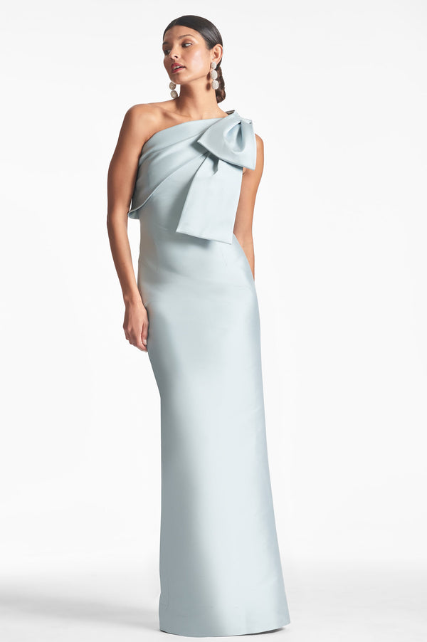sachin & babi Bonnie Gown - Ash Blue