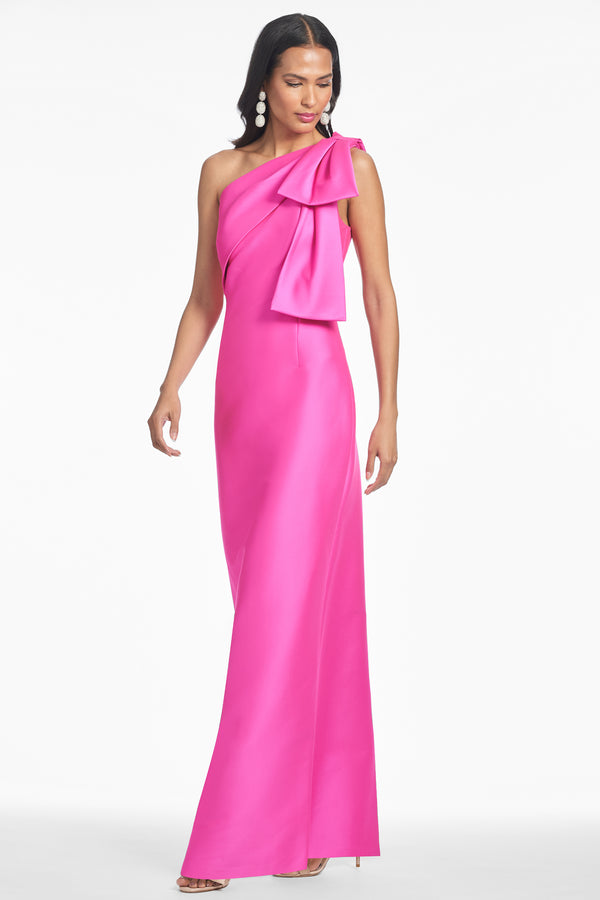 Sachin & Babi Bonnie Gown - Fuchsia