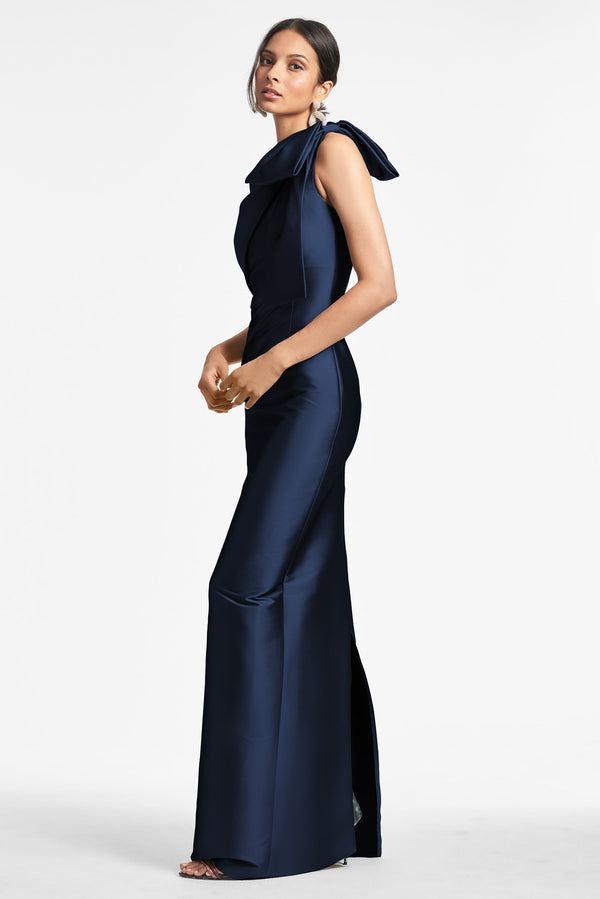 Sachin & Babi Bonnie Gown - Night Sky