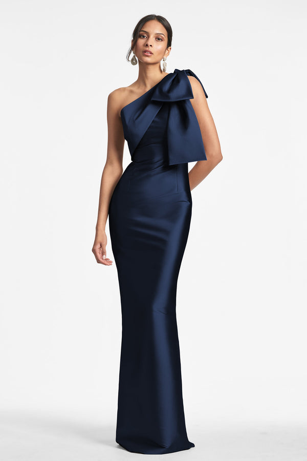 sachin & babi Bonnie Gown - Night Sky