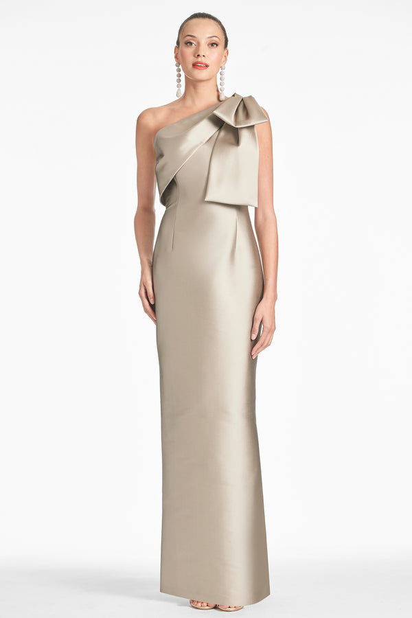 Sachin & Babi BONNIE GOWN - PEWTER
