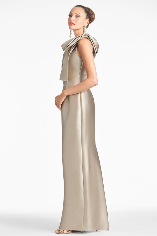 Sachin & Babi BONNIE GOWN - PEWTER