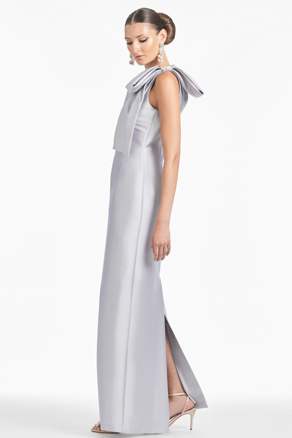 Sachin & Babi Bonnie Gown - Silver