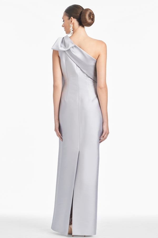 Sachin & Babi Bonnie Gown - Silver