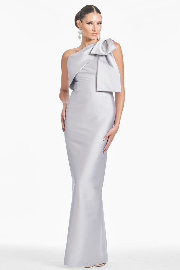 sachin & babi Bonnie Gown - Silver