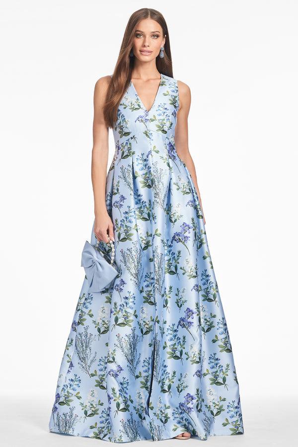 sachin & babi BROOKE GOWN - FREESIA FOREST