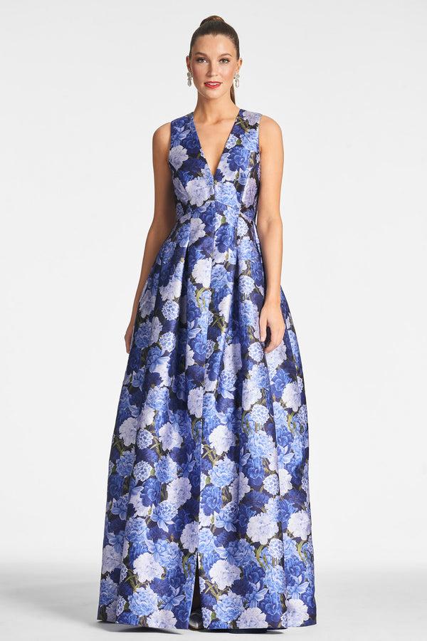 Sachin & Babi Brooke Gown - Rosa Azurro - Final Sale