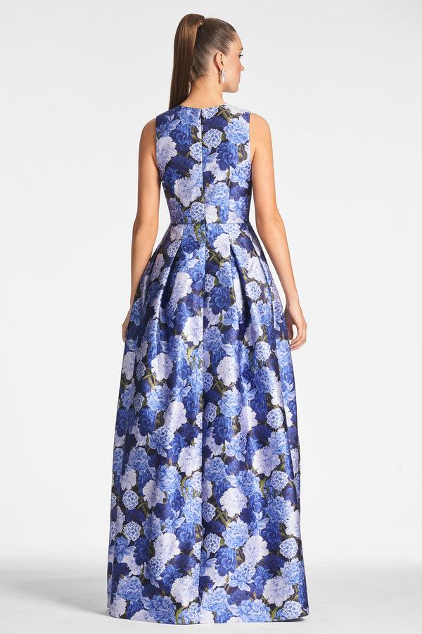 Sachin & Babi Brooke Gown - Rosa Azurro - Final Sale