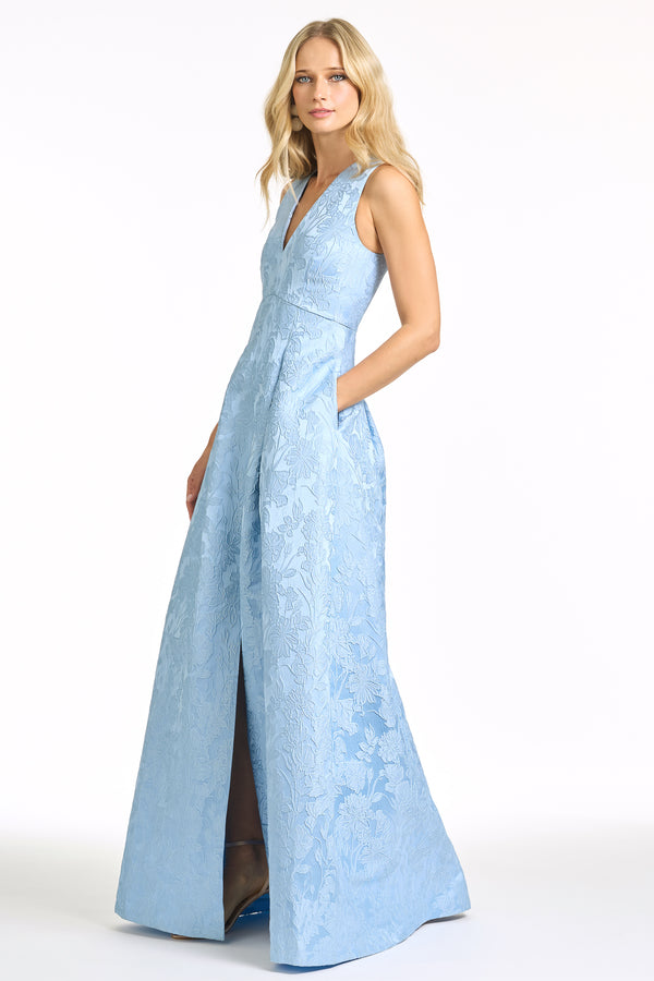 Sachin & Babi BROOKLYNNE GOWN - ICE BLUE