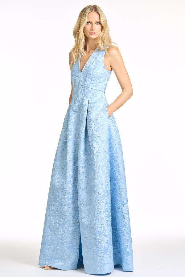 Sachin & Babi BROOKLYNNE GOWN - ICE BLUE