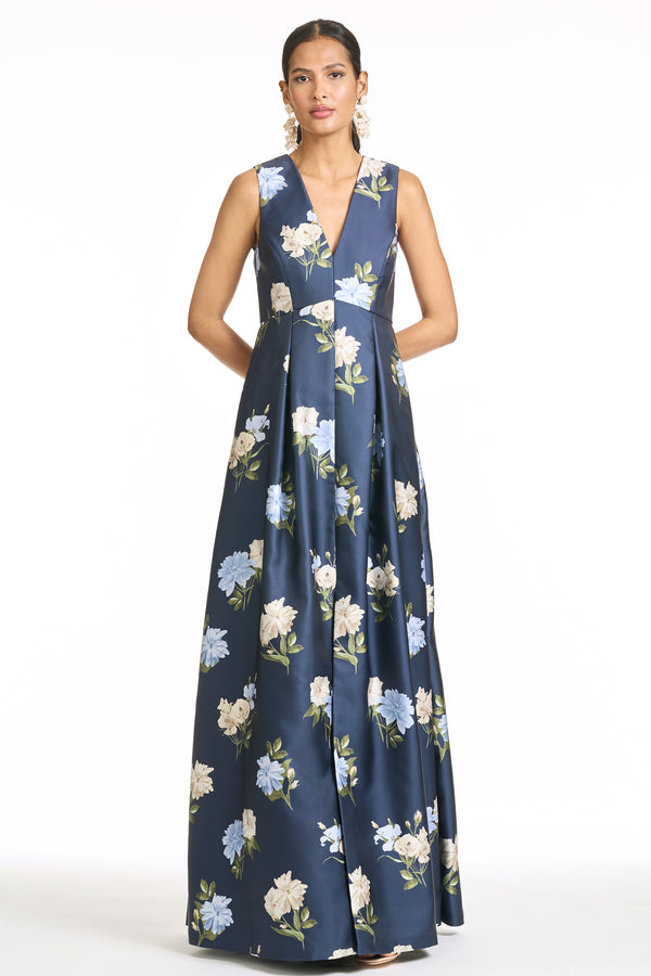 Sachin & Babi BROOKLYNNE GOWN - MARITIME CORSAGE
