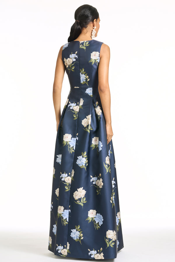 Sachin & Babi BROOKLYNNE GOWN - MARITIME CORSAGE
