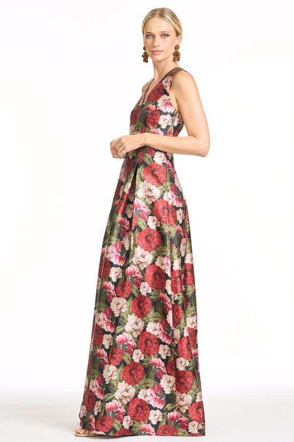 Sachin & Babi BROOKLYNNE GOWN – PEONY EMBERS