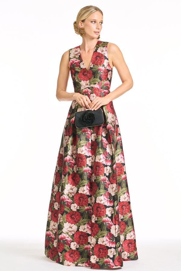 Sachin & Babi BROOKLYNNE GOWN – PEONY EMBERS