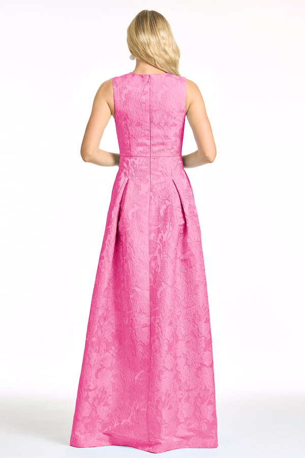 Sachin & Babi BROOKLYNNE GOWN - ROSE PINK