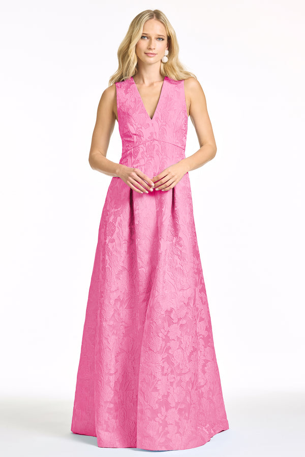 sachin & babi BROOKLYNNE GOWN - ROSE PINK